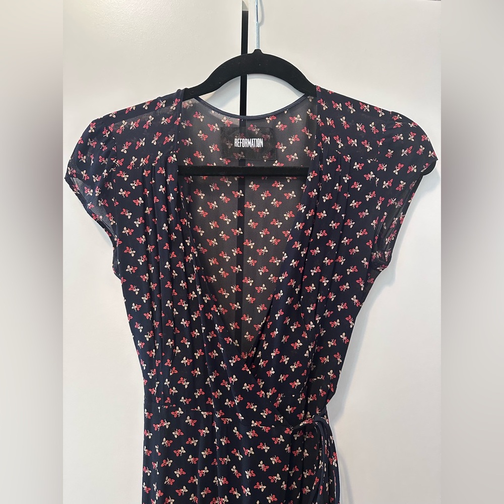 Reformation Carina Dress in Jordie (small petite) - Picture 6 of 7